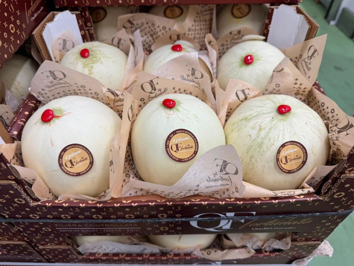 FRESH FRUITS MELON SMOOTH WAX TIP X6 £4.31 AL KG (APPROX 6.9 KG) - ONLY LONDON AREA