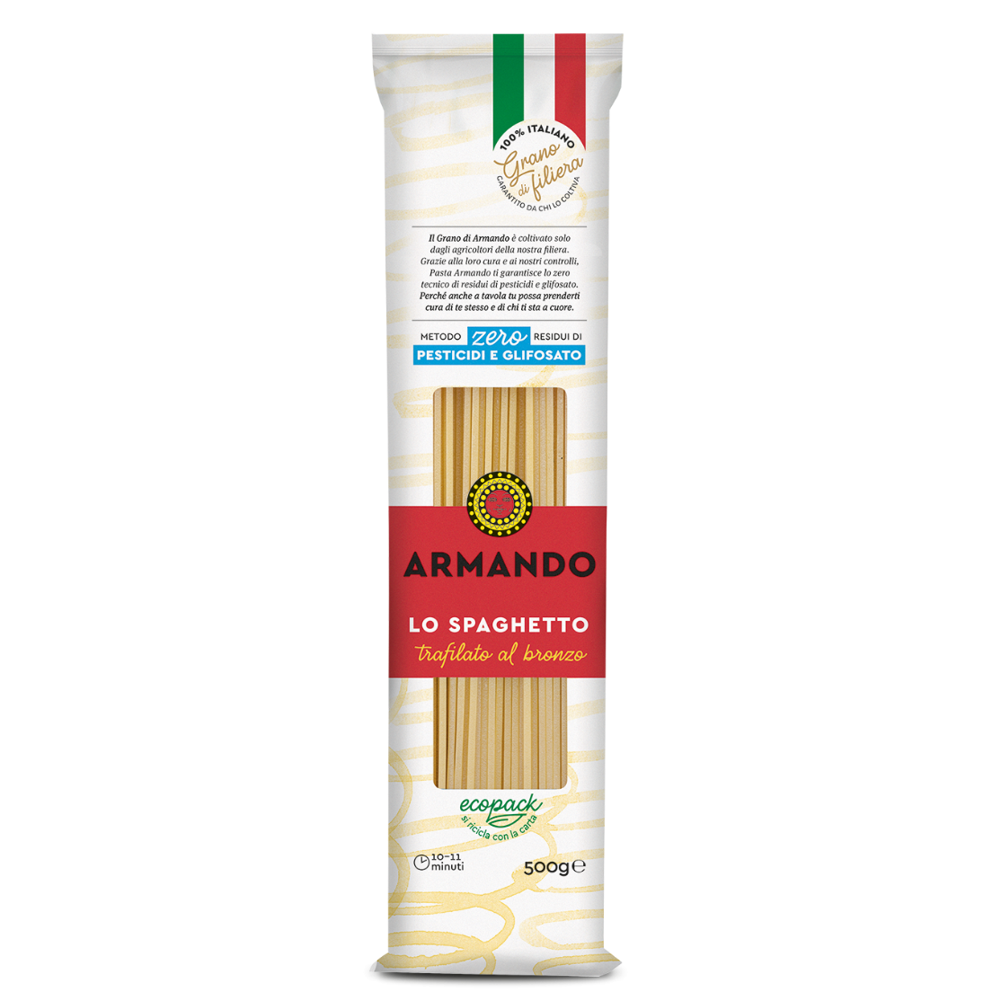ARMANDO PASTA DI SEMOLA LO SPAGHETTO 500 GR (20 in a box)