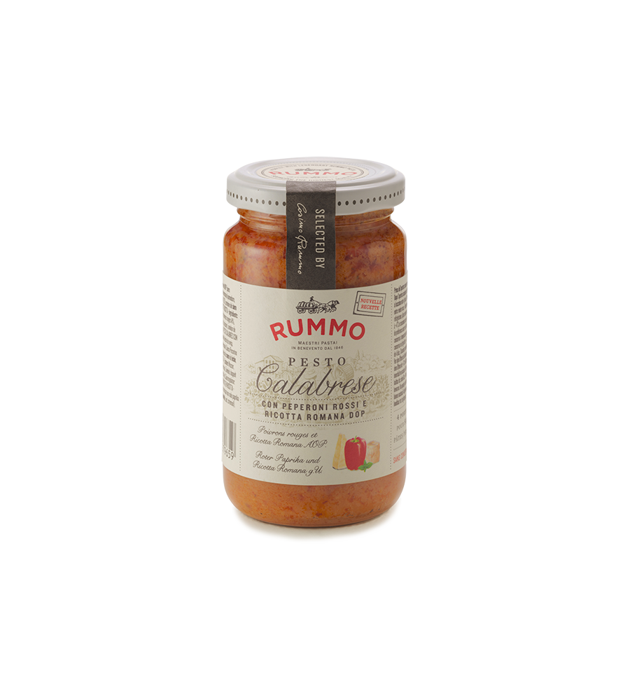 RUMMO PESTO CALABRESE JAR 190 GR (6 in a box)