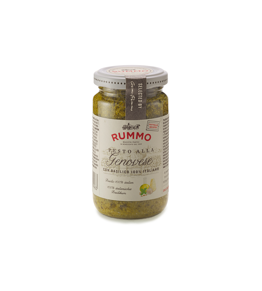 RUMMO PESTO GENOVESE JAR 190 GR (6 in a box)