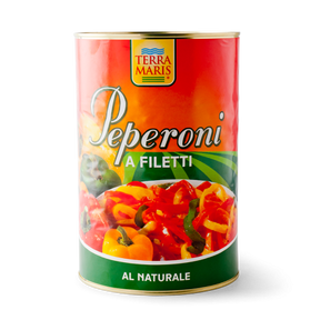 TERRAMARIS RED & YELLOW SLICED PEPPERS 4.1 KG