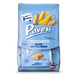 PAVESI SNACK TOCCHETTI CORN X8 256 GR (10 in a box)