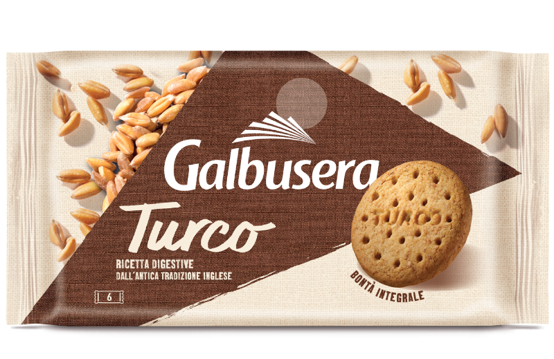 GALBUSERA BISCOTTI WHOLEMEAL IL TURCO X6 400 GR (9 in a box)