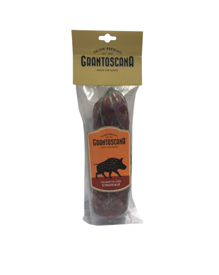 GRANTOSCANA SAN SAVINO SALAME WILD BOAR 200 GR (1 in a box)
