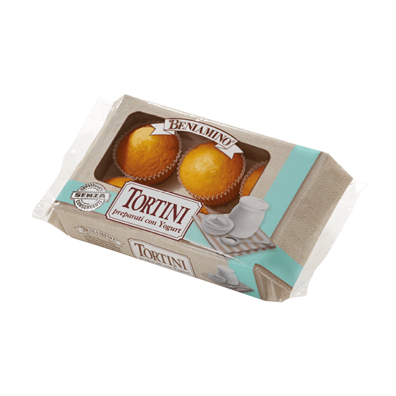 BENIAMINO MUFFIN TORTINI YOGURT X6 250 GR (14 in a box)