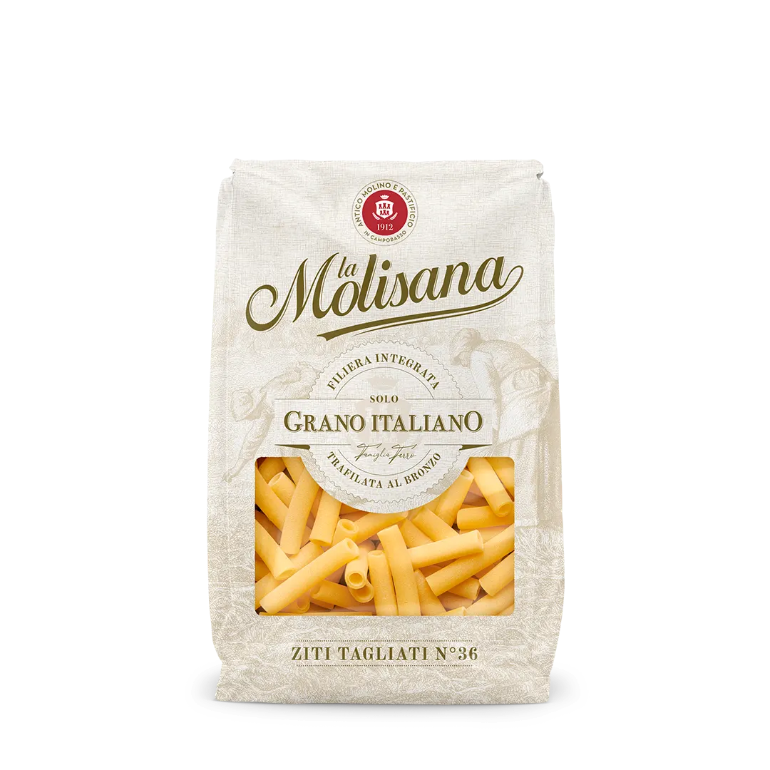 MOLISANA PASTA DI SEMOLA ZITI TAGLIATI  N.36 500 GR (24 in a box)