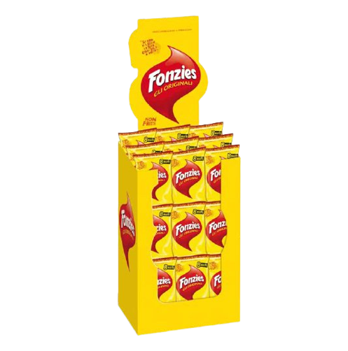 FONZIES CRISPS SNACK 40 GR (50 in a box)