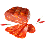 SALUMIFICIO SORRENTINO SALAME SPIANATA SPICY £13.60 AL KG (APPROX. 3.5 KG) PROMO £12.44
