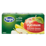 YOGA OPTIMUM FRUIT JUICE APPLE BANANA BRICK 200 ML X3 (8 in a box)