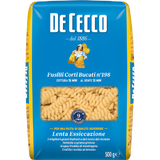 DE CECCO PASTA DI SEMOLA FUSILLI CORTI BUCATI N.198 500 GR (24 in a box)