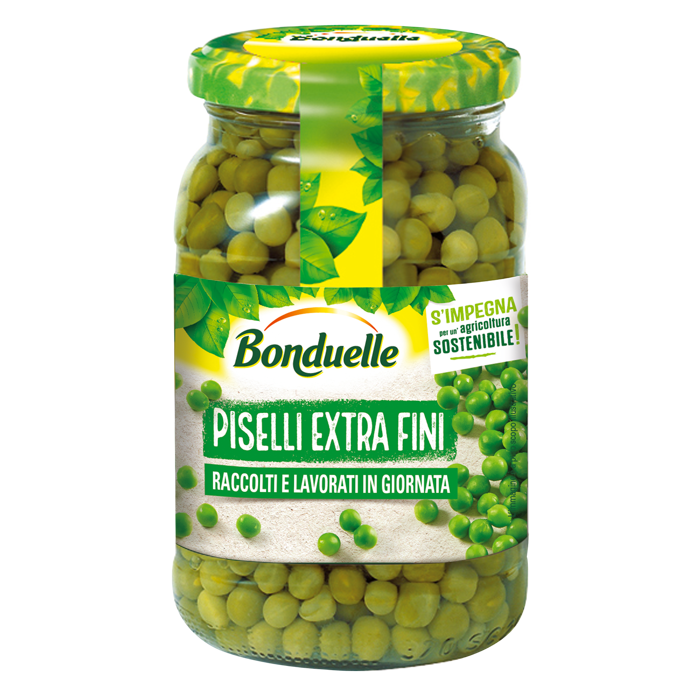 BONDUELLE LEGUMES PEAS EXTRA SMALL 330 GR (12 in a box)