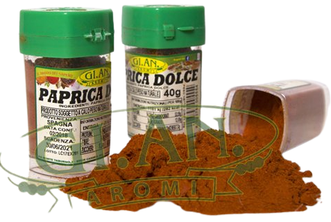 GI. AN. AROMI SPICES PAPRIKA SWEET 40 GR (12 in a box)