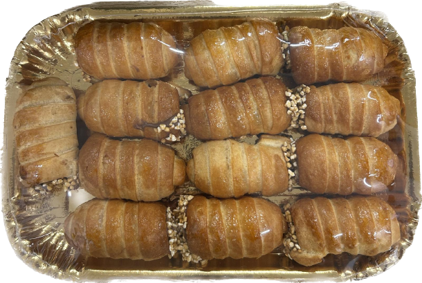 I PASTICCINI DESSERT CANNOLI FILLED WITH CHOCOLATE 500 GR (6 in a box)