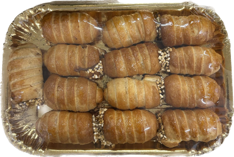 I PASTICCINI DESSERT CANNOLI FILLED WITH CHOCOLATE 500 GR (6 in a box)