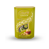 LINDT LINDOR PRALINES CORNET CHOCOLATE PISTACHIO 200 GR (12 in a box)