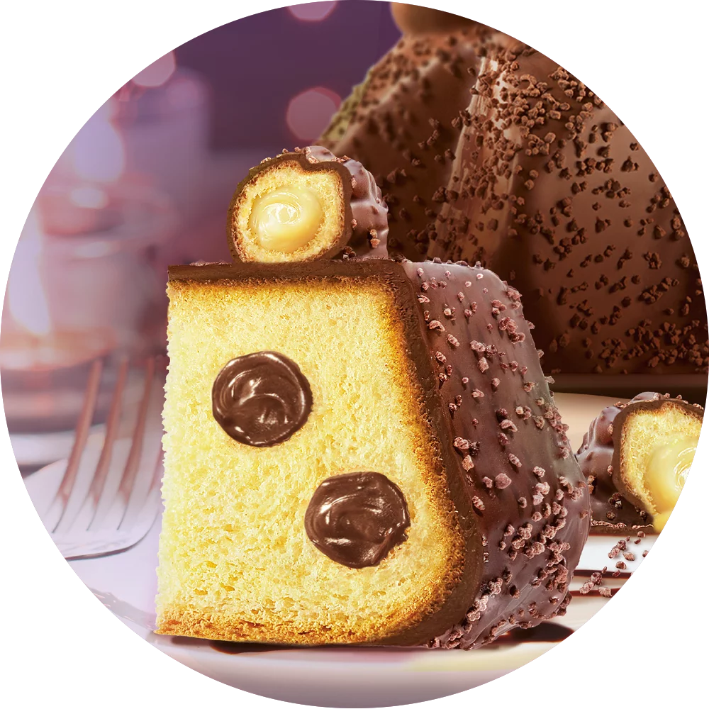 BAULI CAKE PROFITEROLES 750 GR (18 in a box)