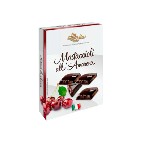 MAJA BISCOTTI MOSTACCIOLI AMARENA 200 GR (12 in a box)