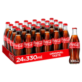 COCA COLA ORIGINAL GLASS 330 ML (24 in a box)