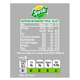 SPRITE ORIGINAL LEMON LIME NO SUGAR GLASS 330 ML (24 in a box)