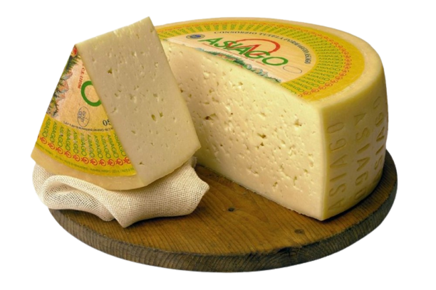 CHEESE ASIAGO D.O.P. 1/4 £14.37 AL KG (APPROX. 4 KG)
