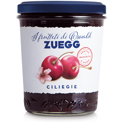 ZUEGG JAMS CLASSIC CHERRIES JAR 320 GR (6 in a box)