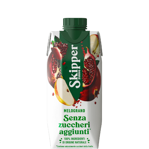 SKIPPER FRUIT JUICE SUGAR FREE POMEGRANATE BRICK 330 ML (18 in a box)