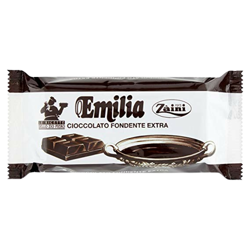 ZAINI EMILIA CHOCOLATE DARK EXTRA 50% COCOA 200 GR (24 in a box)
