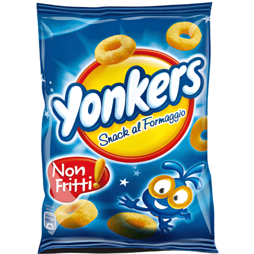 YONKERS CRISPS CHEESE SNACK 100 GR (16 in a box)