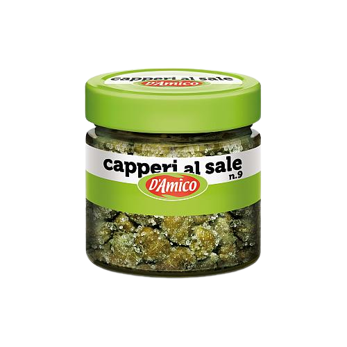 D'AMICO CAPERS IN SALT 75 GR (12 in a box)