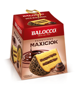 BALOCCO PANETTONE MAXICIOK DARK 800 GR (12 in a box)