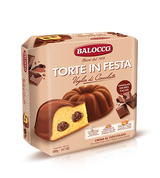 BALOCCO CAKE PARTY CHOCOLATE 400 GR (18 in a box)