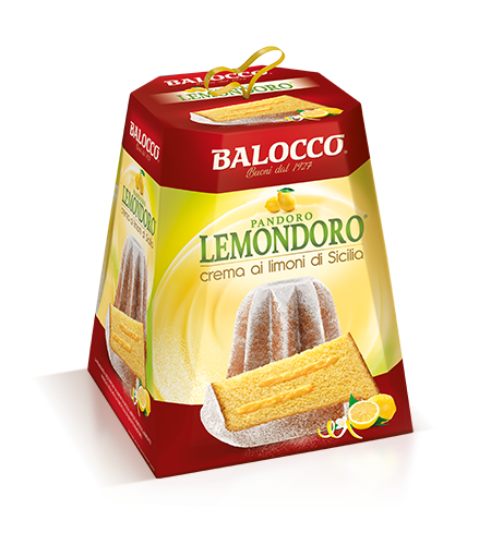 BALOCCO PANDORO LEMONDORO 800 GR ( 12 in a box)