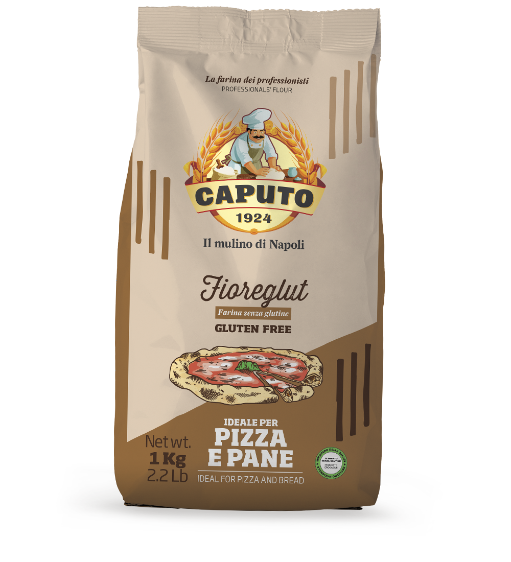 CAPUTO FLOURS FIOREGLUT PIZZA E PANE GLUTEN FREE 1 KG (12 in a box)