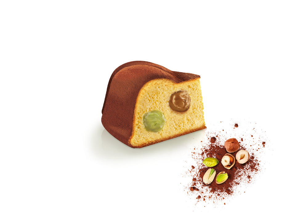 BALOCCO CAKE PARTY PISTACHIO & HAZELNUT 400 GR ( 18 in a box)