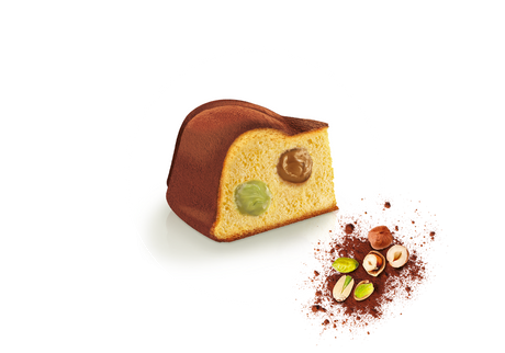 BALOCCO CAKE PARTY PISTACHIO & HAZELNUT 400 GR ( 18 in a box)