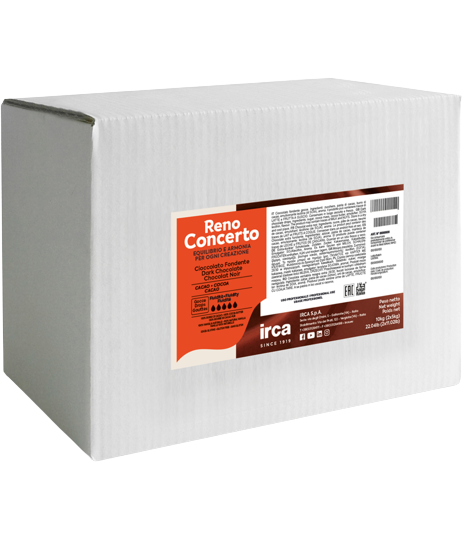 IRCA RENO CONCERTO DARK CHOCOLATE 52% 10 KG (1 in a box)