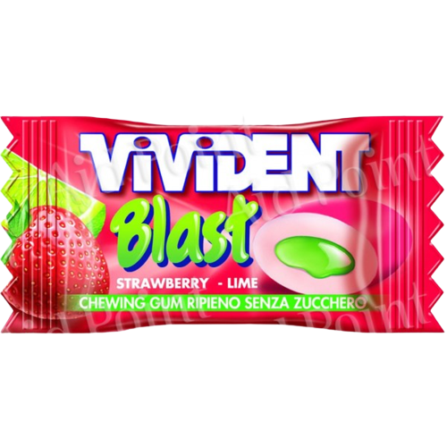 VIVIDENT EXPO CHEWING GUM FRUIT BLAST X200 (1 in a box)