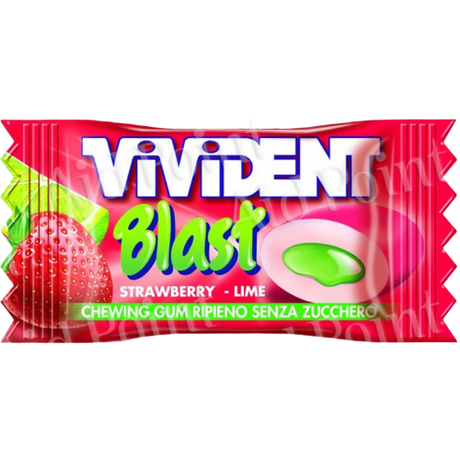 VIVIDENT EXPO CHEWING GUM FRUIT BLAST X200 (1 in a box)