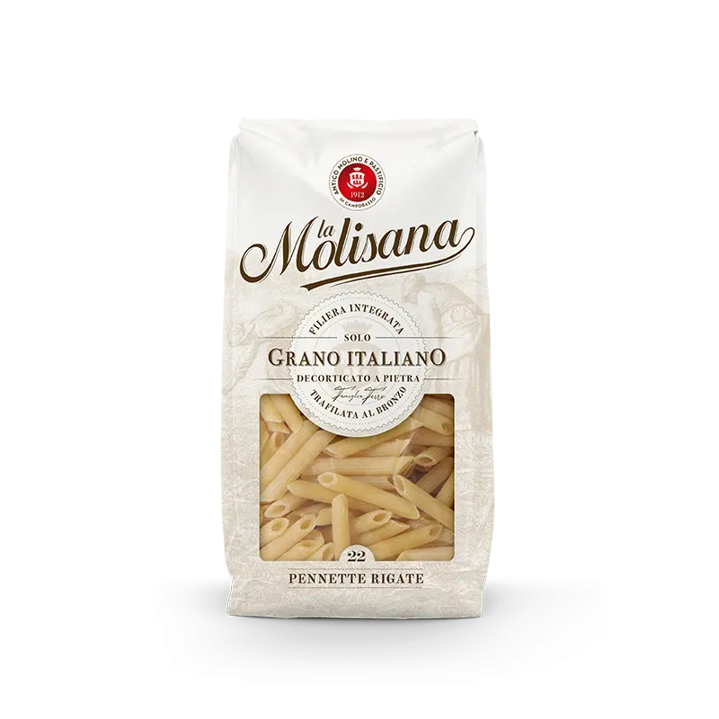 MOLISANA PASTA DI SEMOLA PENNETTE RIGATE N.22 500 GR (24 in a box)