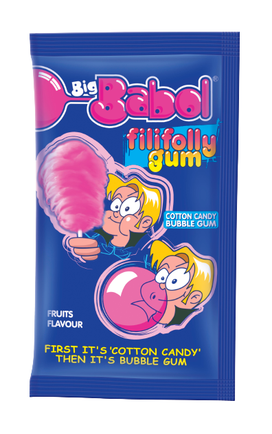 BIG BABOL CHEWING GUM FILLIFOLLY 11 GR (12 in a box)