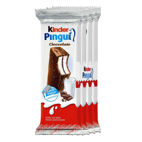 KINDER PINGUI' CHOCOLATE X4 120 GR (9 in a box)