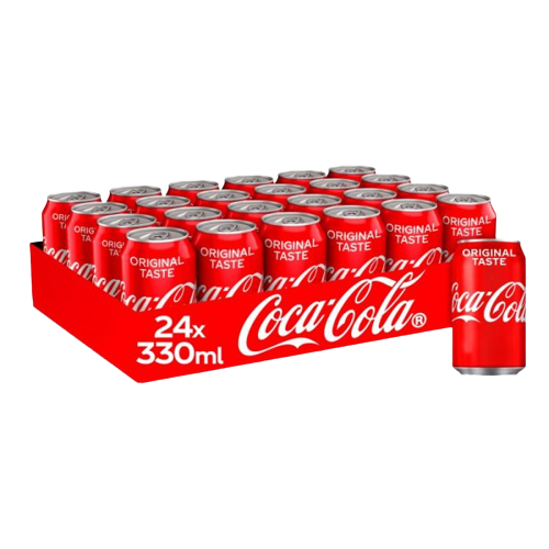 COCA COLA ORIGINAL CANS GB 330 ML (24 in a box)