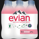 EVIAN STILL WATER 500 ML (6 in a box)