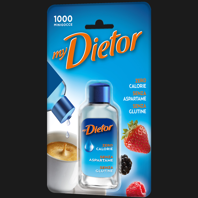 DIETOR SWEETNER LIQUID 50 ML (12 in a box)