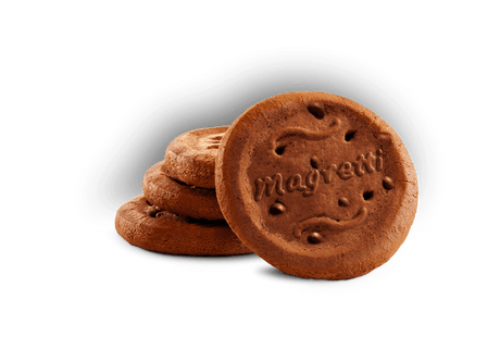 GALBUSERA BISCOTTI MAGRETTI DROPS OF CHOCOLATE 260 GR (10 in a box)