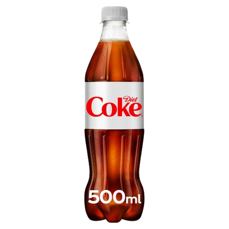 COCA COLA DIET COKE PET 500 ML (24 in a box)