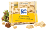 RITTER SPORT CHOCOLATE BAR WHITE WHOLE HAZELNUTS 100 GR (10 in a box)