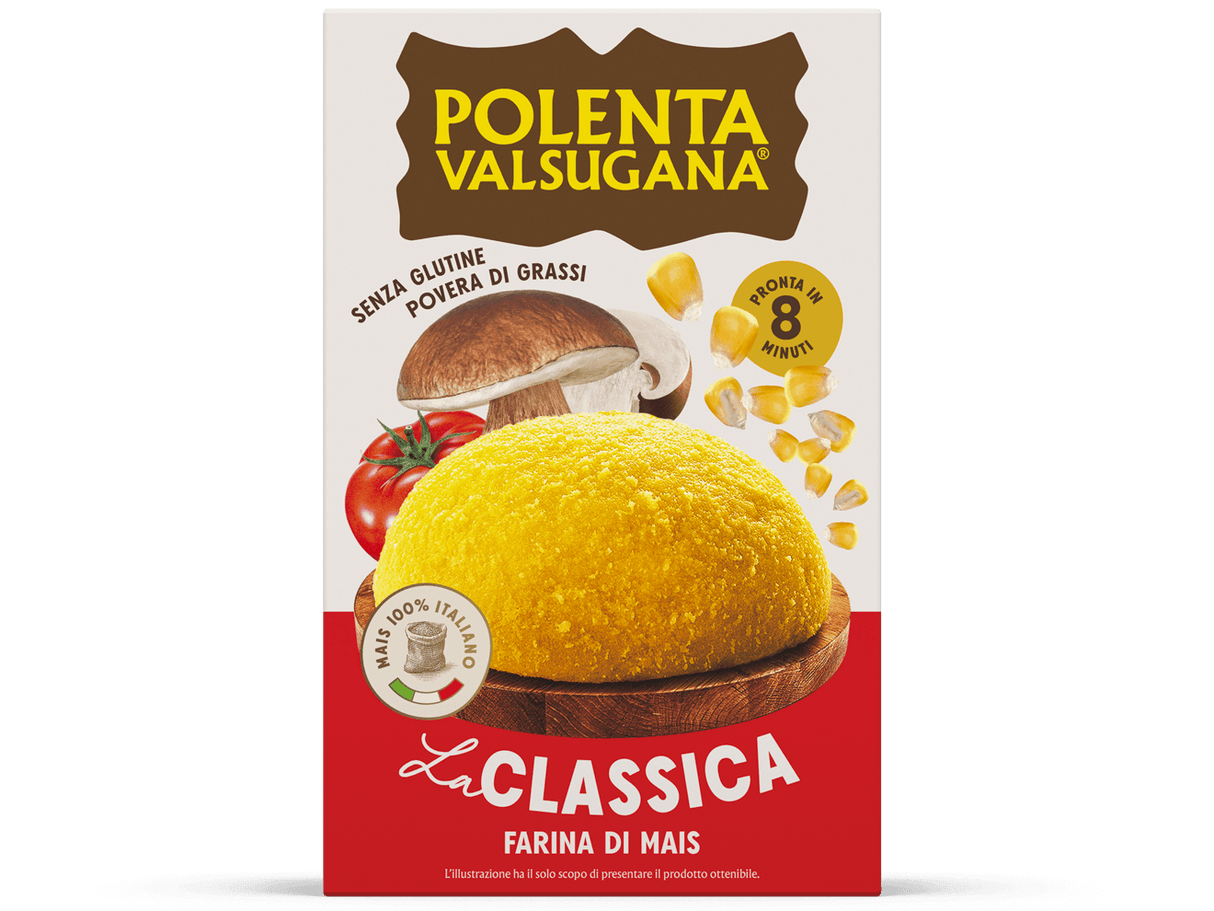 VALSUGANA POLENTA CLASSIC 375 GR (25 in a box)