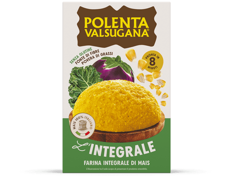 VALSUGANA POLENTA WHOLEMEAL 330 GR (12 IN A BOX)