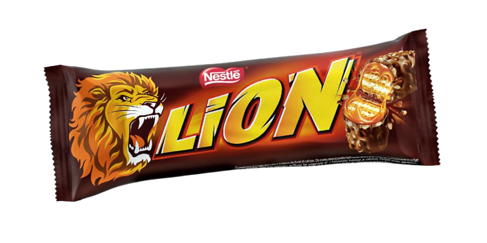 NESTLE' LION SNACK BARS CHOCOLATE 45 GR (24 in a box)